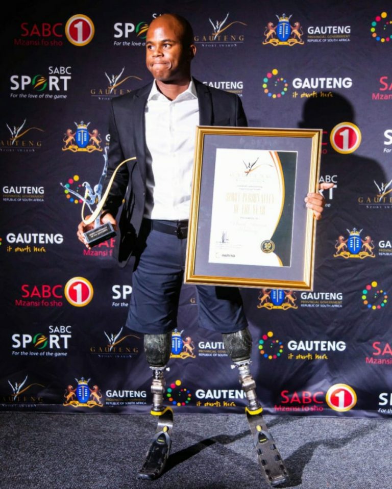 Mahlangu and Schoenmaker the Stars of the Gauteng Sports Awards
